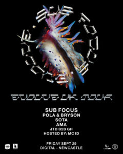 Sub Focus Evolve UK Tour