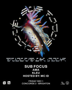 Sub Focus Evolve UK Tour